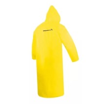 Impermeable PVC tipo Gabardina Larga Ligera Amarilla