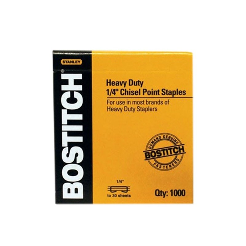 Grapa Tamaño Estándar de 24/6 (1/4'') Stanley Bostitch®, Caja/1000