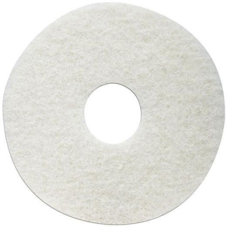 Discos Blancos para Lustrado de Pisos con Alta Velocidad de 20" 5/Caja