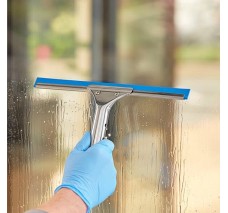 Jalador Limpia Vidrios con Hoja de Hule de 16" (40 cm)