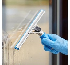 Jalador Limpia Vidrios Quick Release con Hoja de Hule de 18" (45 cm)