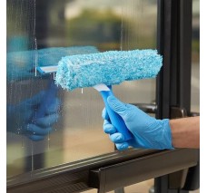 Jalador Limpia Vidrios con Funda Lavadora de 14" (36 cm)