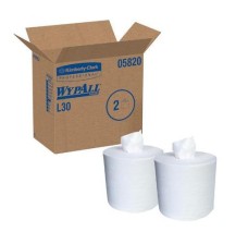 Wipers WYPALL® L30 05820 Fluido Céntrico para todo Propósito,  2 Rollos con 300 Wipers/Caja