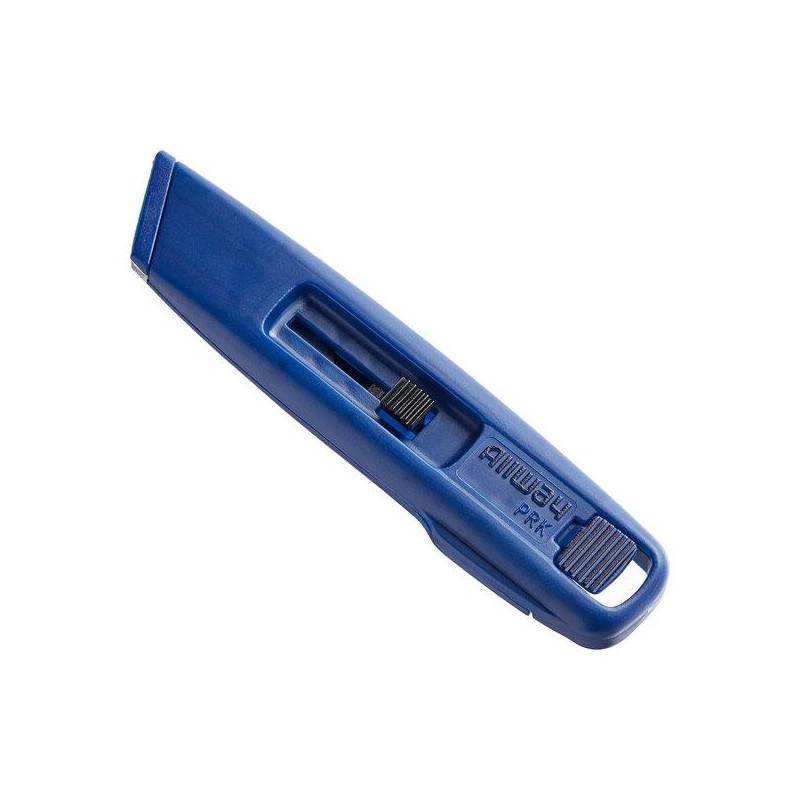 Cuchillo Utilitario ALLWAY® Retráctil AZUL con Cuerpo de Plástico