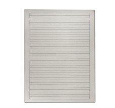 Block Hojas de Rayas, Tamaño Carta, Estrella, 50 Hojas