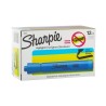 Resaltadores Sharpie ® Accent, Punta Biselada, Azul Fluorescente, Caja/12