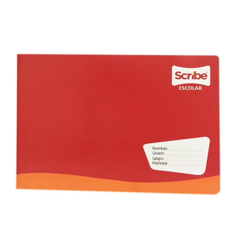 Cuaderno Cuadriculado, 5 mm, Scribe Italiano, Engrapado 100 Hojas