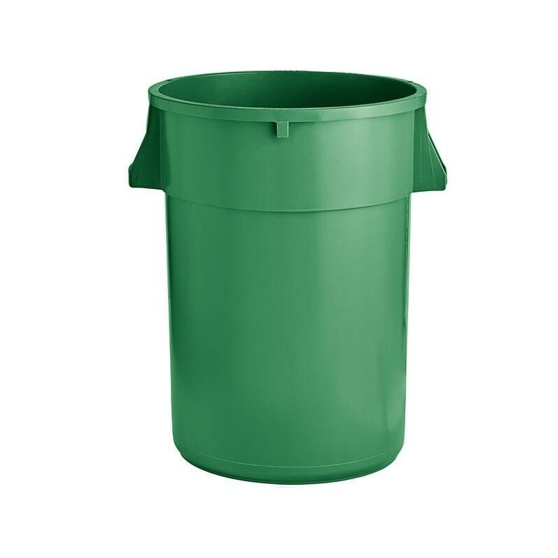 Contenedor Redondo para Basura de 44 Galones, Colores Varios