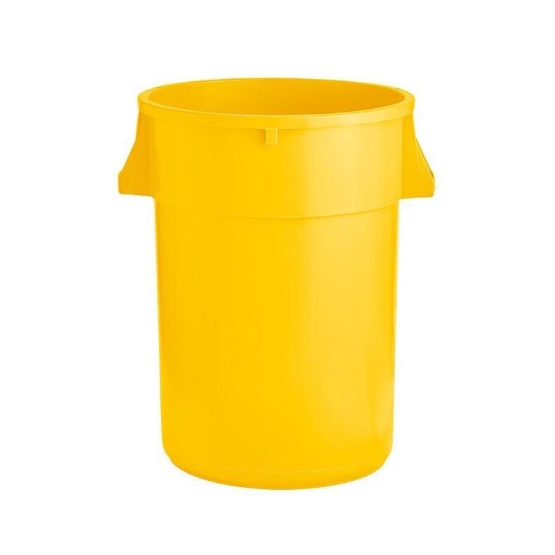 Contenedor Redondo para Basura de 44 Galones, Colores Varios