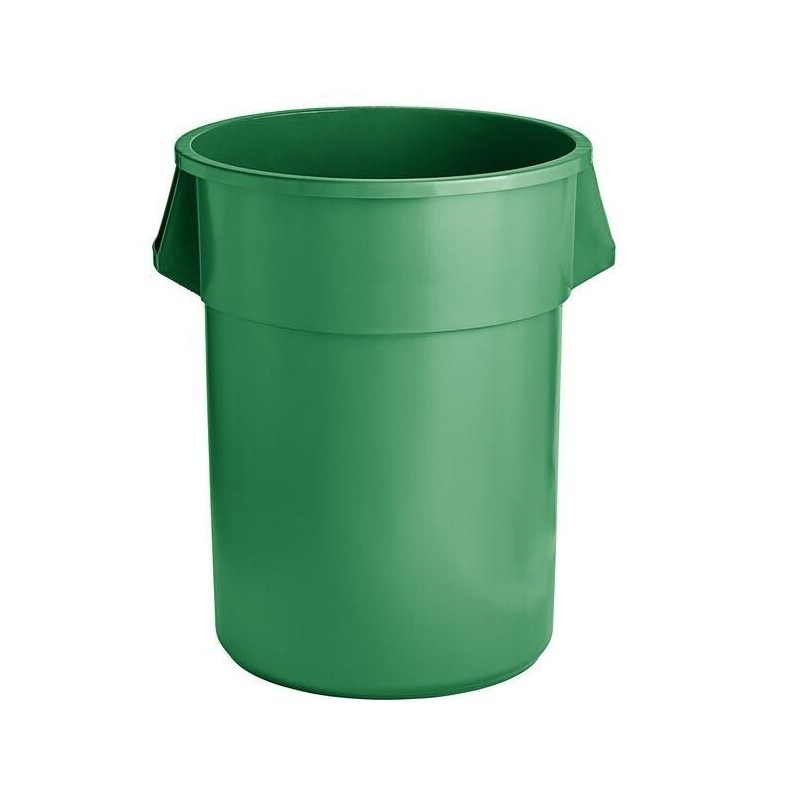 Contenedor Redondo para Basura de 55 Galones, Colores Varios