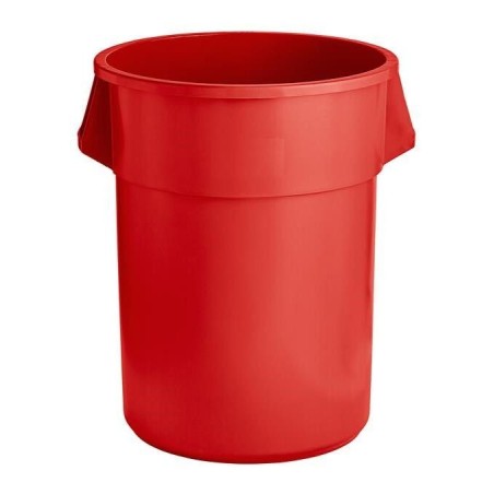 Contenedor Redondo para Basura de 55 Galones, Colores Varios