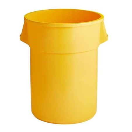 Contenedor Redondo para Basura de 55 Galones, Colores Varios