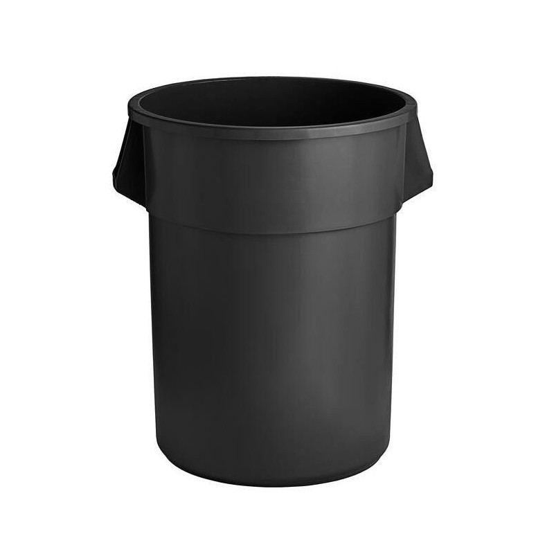 Contenedor Redondo para Basura de 55 Galones, Colores Varios