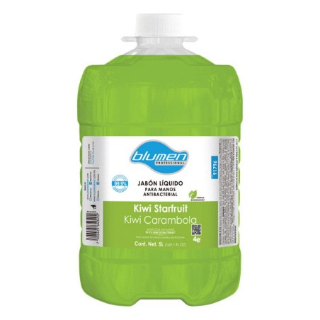 Jabón Antibacterial Líquido BLUMEN® Caja con 2 Botellas de 5 L.
