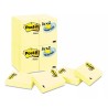 Mini Notas Adhesivas Post-it, Amarillo Canario 1.5" X 2",  24 Almohadillas