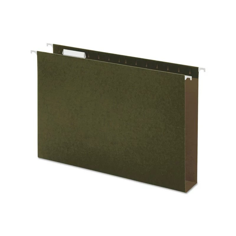 Folder Colgante Base Ancha Tamaño Carta 8.5'' X 11'', Verdes, Paquete/25