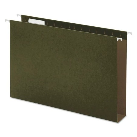 Folder Colgante Base Ancha Tamaño Carta 8.5'' X 11'', Verdes, Paquete/25