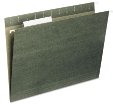 Folder Colgante para Archivo, Tamaño Carta, Verde, Universal, Paquete/25 