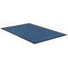 Tapete de Entrada Absorbente Estilo Parquet, Azul, 3' x 10' (90 cm x 3 mt) 