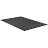 Tapete de Entrada Absorbente Estilo Parquet, Gris, 3' x 5' (90 cm x 1.5 mt) 