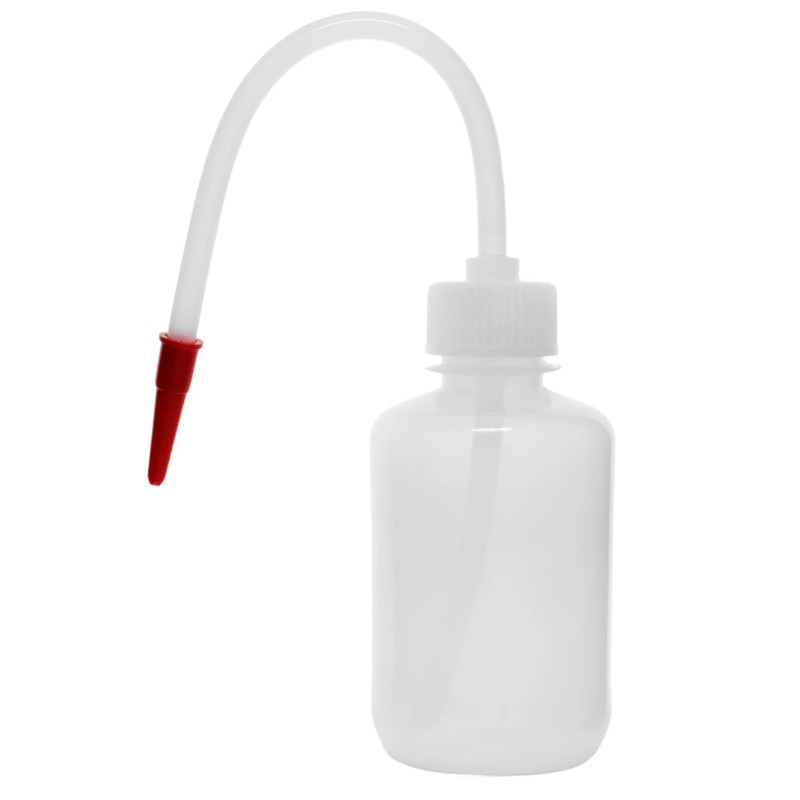 Botella de Lavado de 250 ml (8.5 oz) con Tubo Flexible