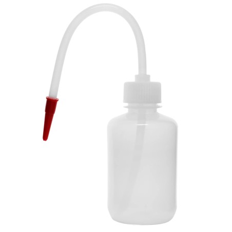 Botella de Lavado de 250 ml (8.5 oz) con Tubo Flexible