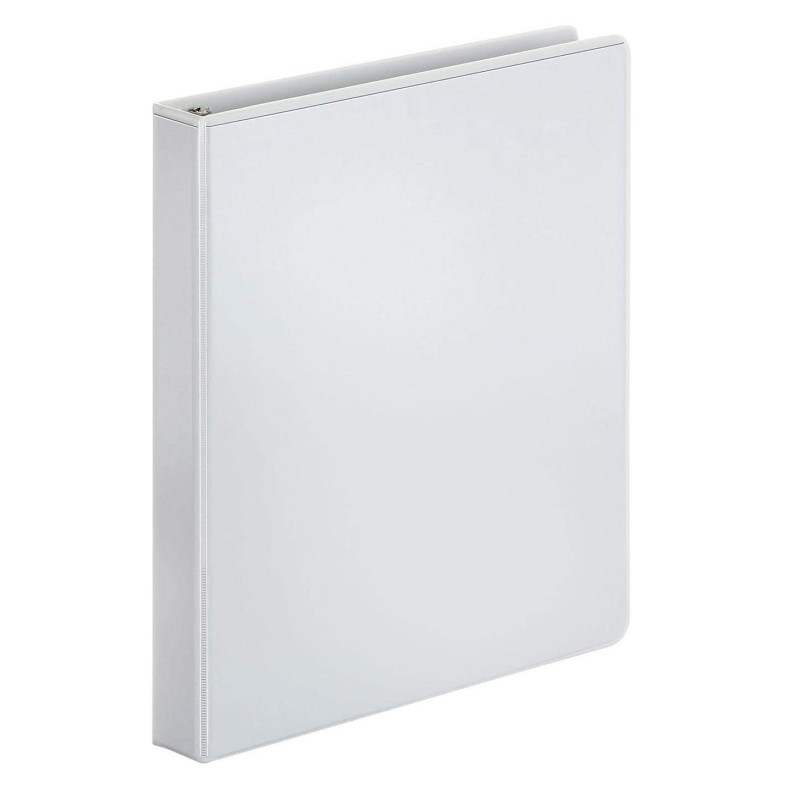 Carpeta Panorámica Blanca con Arillos Redondos de 1" 