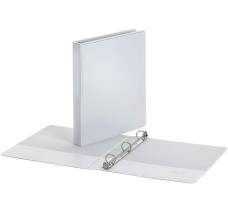 Carpeta Panorámica Blanca con Arillos Redondos de 1" 