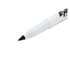 Marcador Expo Pizarrón, Negro, Punta Ultra Fina, Bajo Olor, Caja/12