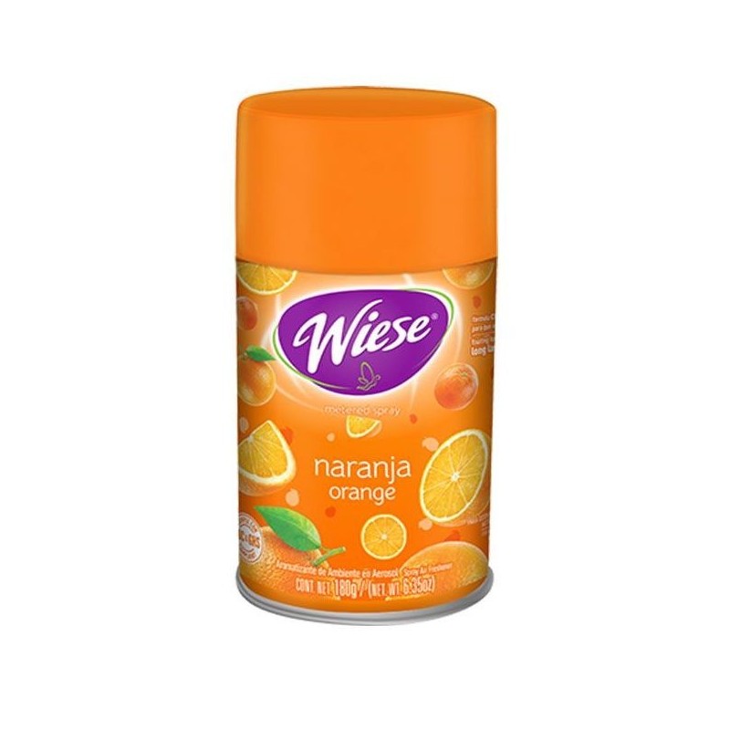 Aromatizante Aerosol para Dosificador WIESE®, Naranja 180 Gr.