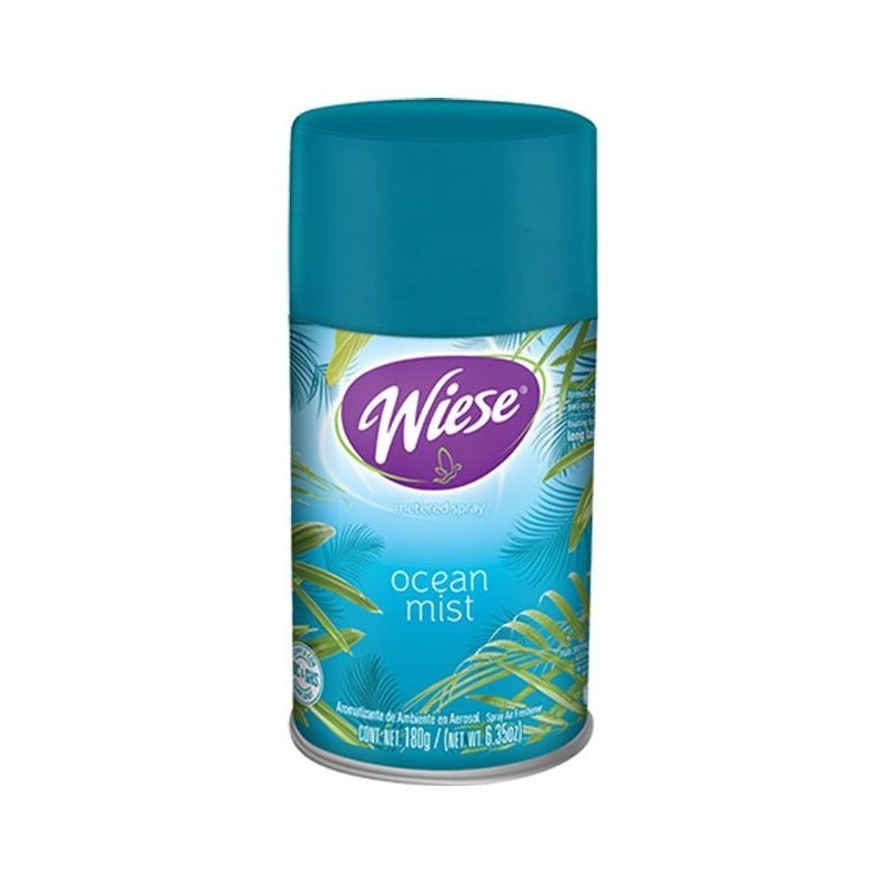 Aromatizante Aerosol para Dosificador WIESE®, Ocean Mist 180 Gr.