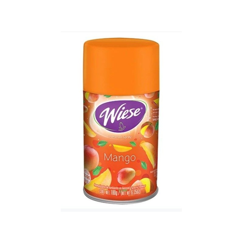Aromatizante Aerosol para Dosificador WIESE® Mango 180 Gr.
