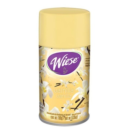 Aromatizante Aerosol para Dosificador WIESE®, Vainilla 180 Gr.