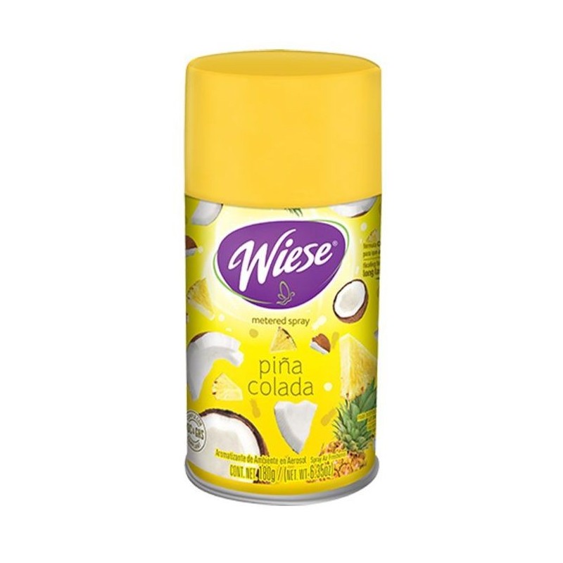 Aromatizante Aerosol para Dosificador WIESE®, Piña Colada 180 Gr.