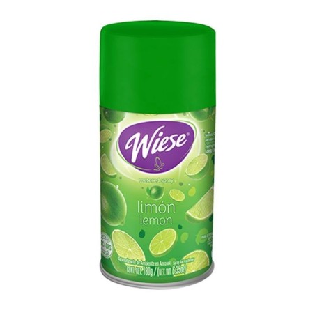 Aromatizante Aerosol para Dosificador WIESE®, Limón 180 Gr.