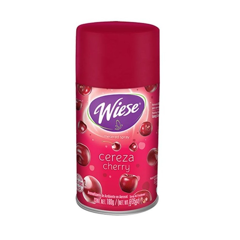 Aromatizante Aerosol para Dosificador WIESE®, Cereza 180 Gr.