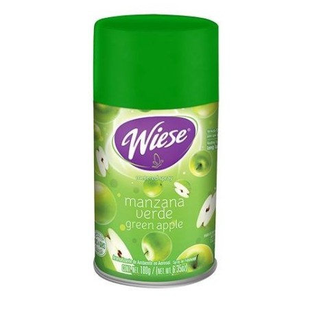 Aromatizante Aerosol para Dosificador WIESE® Manzana Verde 180 Gr.