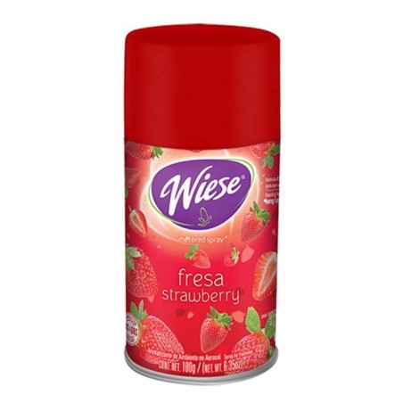 Aromatizante Aerosol para Dosificador WIESE®, Fresa 180 Gr.