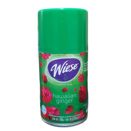 Aromatizante Aerosol para Dosificador WIESE® Hawaiian Ginger 180 Gr. 