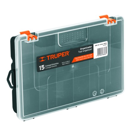Organizador 11" con 15 Compartimientos, Truper