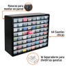Organizador con 64 Gavetas, Truper