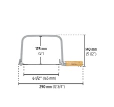 Arco Calador con 5 Seguetas de 6-1/2", Pretul