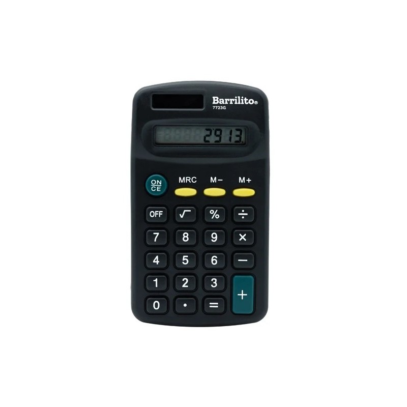 Calculadora de 8 Dígitos, Acme, Negra