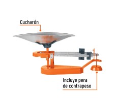 Bascula con Cucharon, 10 Kg, Truper