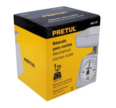 Báscula Mecánica Para Cocina, 1 Kg, Pretul
