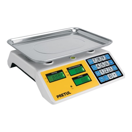 Báscula Electrónica Multifunciones, 30 Kg, Pretul