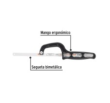 Mini Arco 12" de Plástico Para Segueta, Pretul