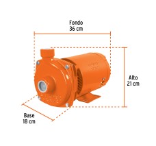 Bomba Centrifuga para Agua, 1 Hp, Truper Expert