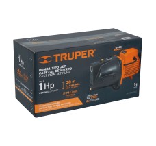 Bomba Eléctrica Tipo Jet para Agua, Hierro, 1 Hp, Truper