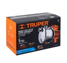 Bomba Eléctrica Tipo Jet para Agua, Acero Inoxidable, 1 Hp